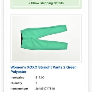 Now for sale: just a photo to explain what I like!